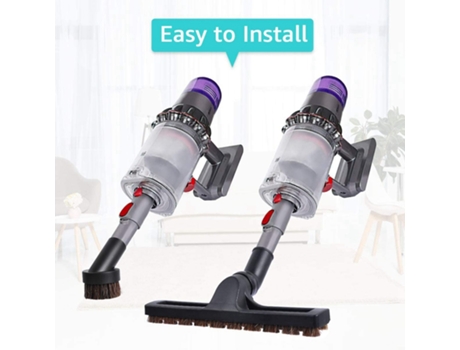 Kit de accesorios de aspiradora para Dyson V7 V8 V10, herramienta articulada para suelos duros, cepillo para polvo suave y convertidor adaptador