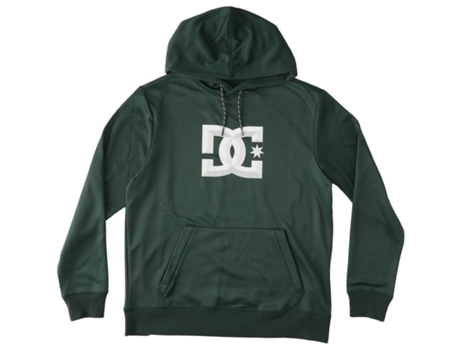 Sudadera con Capucha de Hombre DC SHOES Snowstar Technical Verde (shoes//eu/XL)