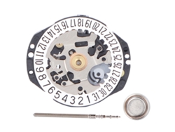 Mecanismo De Reloj De Cuarzo De Precisión Vx89 Con Batería Sr621sw Incluida Para Reparación Y Reemplazo.