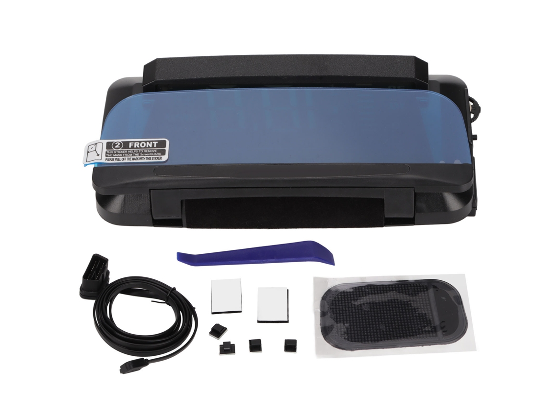 Hud Obd2 5 Polegadas Projetor Smart Com 4 Modos De Exibição Alarme De Velocidade Plug And Play Universal