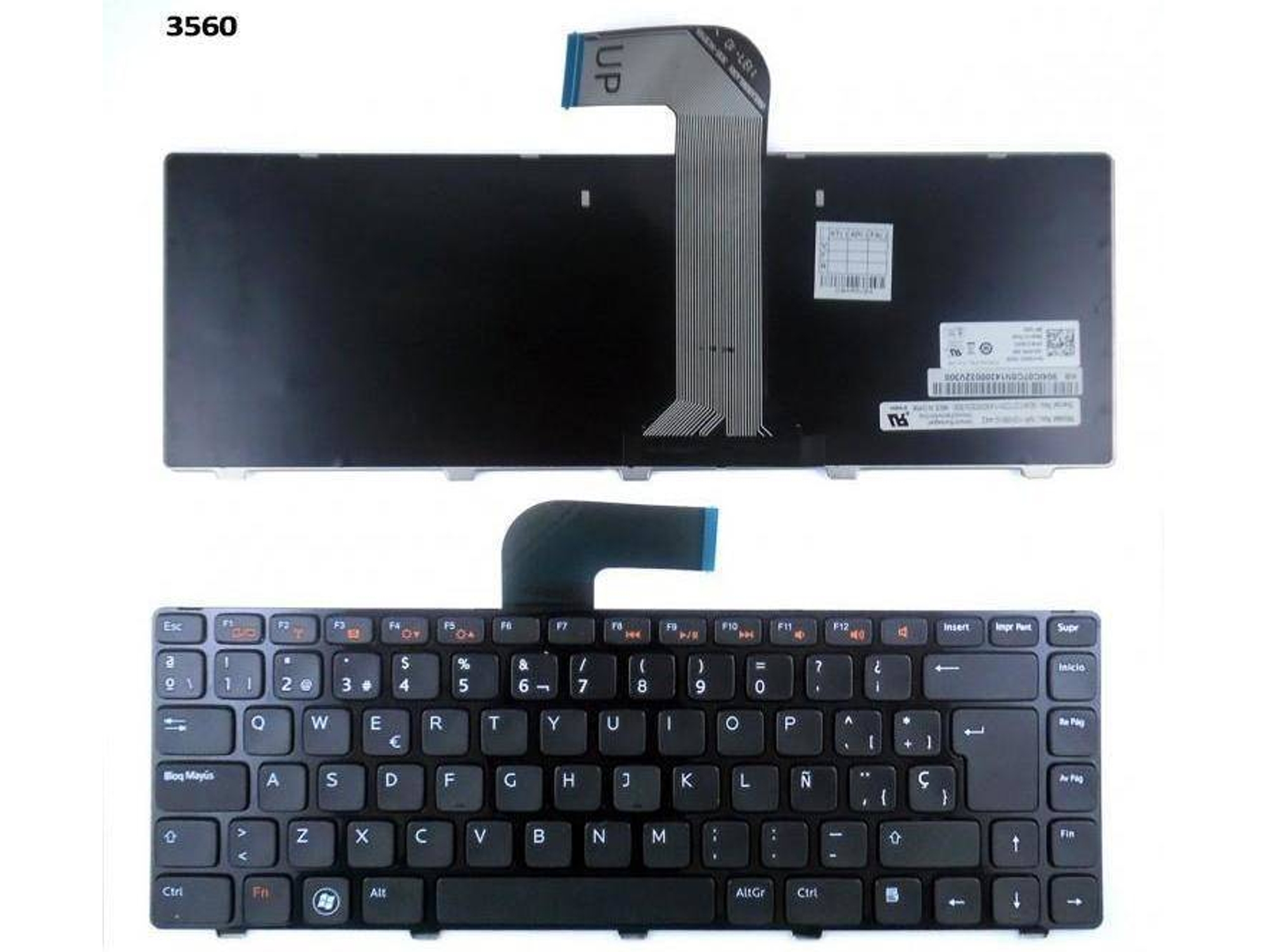 Teclado para Portátil Dell Vostro 3560