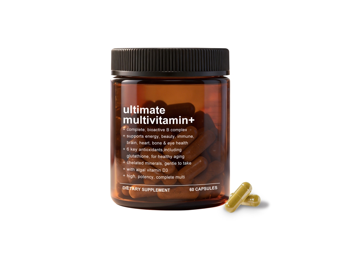 Cápsulas de cuidado corporal Amz Vitality Energy de uso diario y suaves