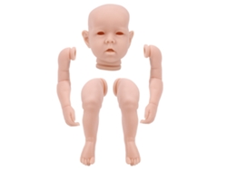 Muñeca Reborn 22 Pulgadas Kit Diy Cabeza Brazos Piernas Muñeca En Blanco Juguete Para Niños