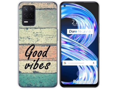 Carcasa Realme 8 5G / Narzo 30 5G TUMUNDOSMARTPHONE Dibujos Multicolor