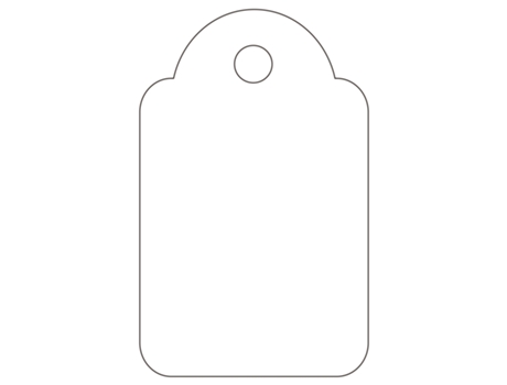 Etiquetas Manuales para Colgar APLI (Blanco - 18 X 29 mm)