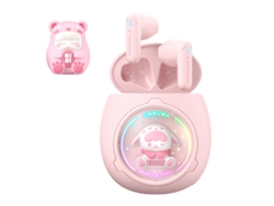 Auriculares Bluetooth Para Mujer (rosas) Con Cancelación De Ruido Y Diseño Semi-intraaural.