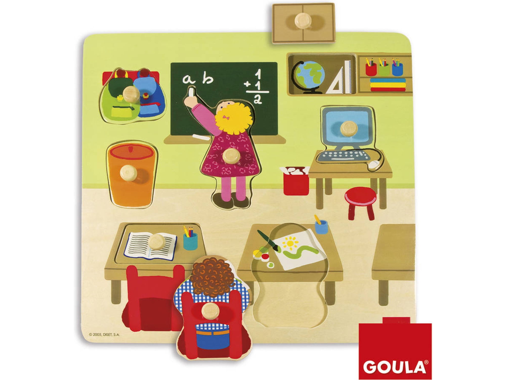 Puzzle JUMBO School (7 Piezas)