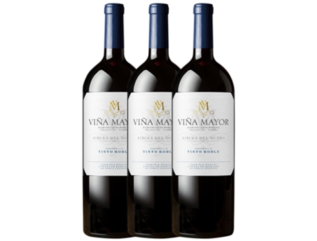 Vino VIÑA MAYOR Viña Mayor Tempranillo Ribera Del Duero Roble (1.5 L - 3 unidades)