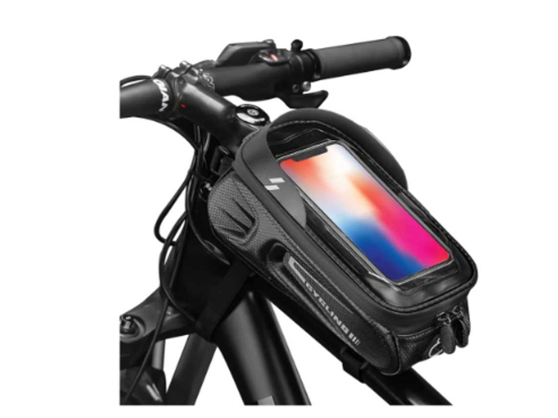 Bolsa para bicicleta YIZHOOD DES524 (negra)