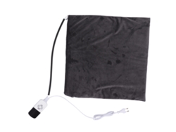 Manta térmica para mascotas, 6 capas gruesas, impermeable, temperatura ajustable, temporizador, base calefactable con PVC extraíble para gatos y perros.