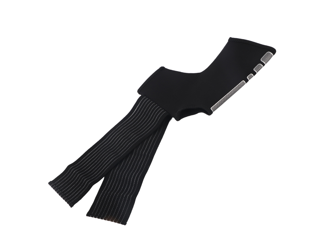 Tobillera de compresión ajustable para soporte profesional en deportes, fitness y baloncesto.
