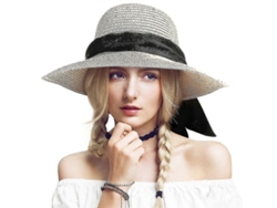 2026-sombrero De Paja Plegable Con Ala Ancha Para Playa Y Sol Protector Uv