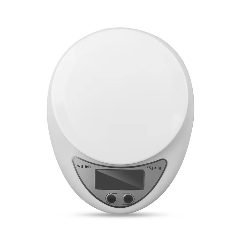 Báscula Electrónica Para Alimentos De 5 Kg, Báscula Electrónica Led