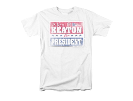 Camiseta ROCKINSTONE Family Ties Alex For President (XL)