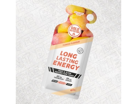 Gel Energético GOLDNUTRITION de Larga Duración Mango - 40 G