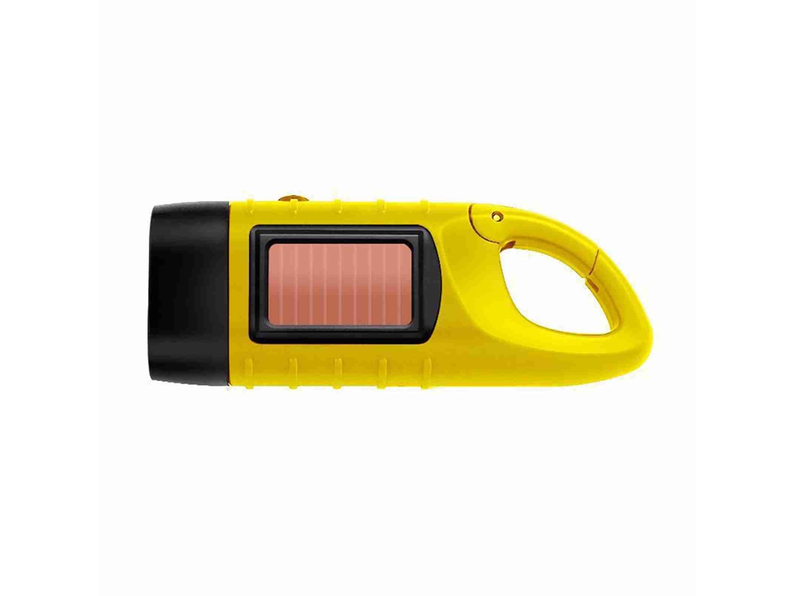 Linterna Led Portátil Con Dinamo Recargable Manual Y Solar, Linterna Para Tienda De Campaña, Luz De Emergencia De Alto Brillo Para Acampar Y Hacer Senderismo.