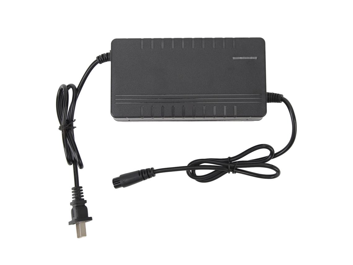 Carregador Para Scooter Elétrico 3 Pinos Jack Gx16 54.6v 2a Adaptador De Energia Com Plugue Us
