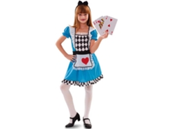 Disfraz de Niña DISFRAZZES Niña Del Espejo Con Corazones (Talla: 5 a 6 años)