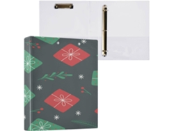 Besportble Carpeta De Carpetas Y Navidad Anillas Flexibles Con Su Diseño Adaptable 27 X 31,5 6 Cm