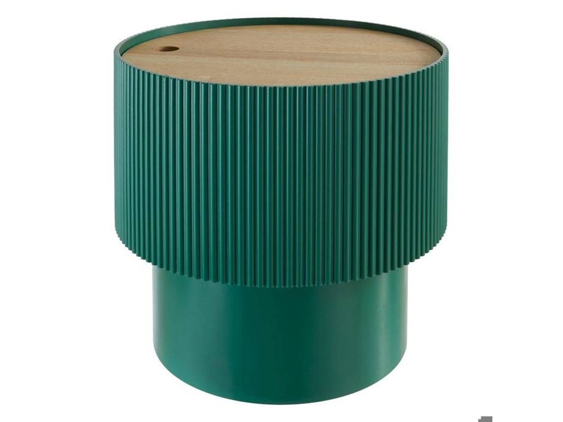 Mesa auxiliar Enola Verde D38,5x38,5x35cm Atmosphera Interior Creator Verde ATMOSPHERA