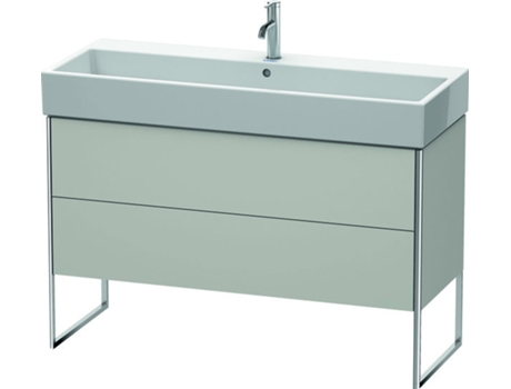DURAVIT XSquare Vanity unit vertical 118.4x 46.0 cm, 2 cajones, para lavabo Vero Air 235012