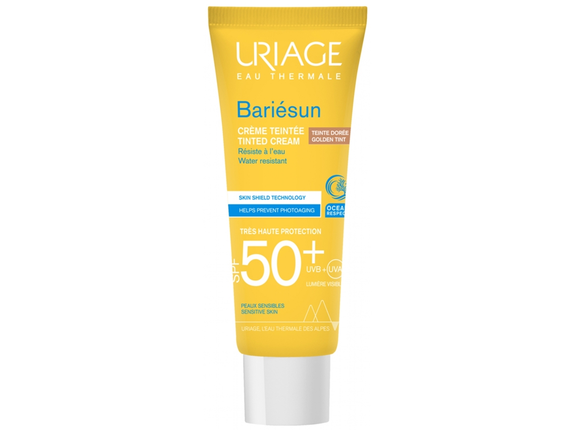 Bariésun Crema Con Color de Muy Alta Protección Spf50 50 Ml Tinte : Tinte Dorada URIAGE