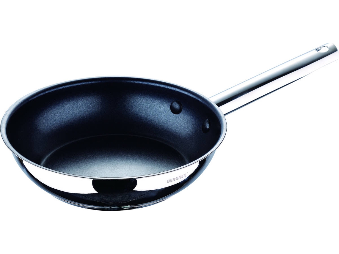 Sartén BERGNER Gourmet BG-32161-MM (Acero Inoxidable - 43x7x25cm)