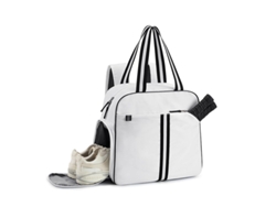 Bolsa Peakball con compartimento para zapatos, 30 litros, blanca, Hexinyigjly