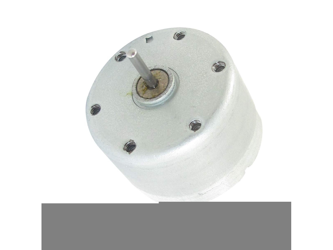 Mini motor eléctrico cilíndrico de CC de alto par, 2700 RPM, 5 V, 0,02 A, CHABERLU
