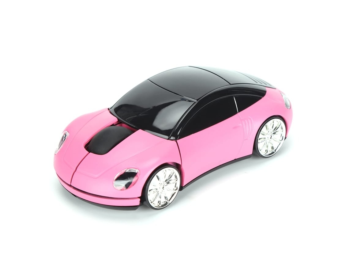 Ratón inalámbrico USB de 2,4 GHz con 1600 DPI - Rosa*
