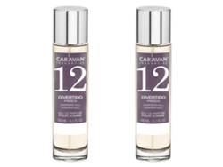 Set de 2 CARAVAN perfume de hombre nº12 - 150ml
