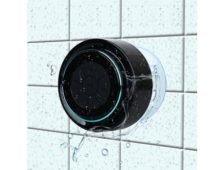 Altavoz Ducha Bluetooth Radios de ducha impermeables portátiles con radio Fm para ducha Camping Car Travel Pares a todos los dispositivos Bluetooth