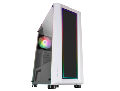 Caja PC MARS GAMING MCARTW (ATX - Blanco)
