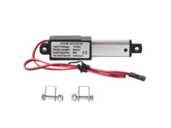 Actuador Linear Elétrico Mini Impermeável Dc12v 30mm Carreira 90n 9.5mm/s Para Robô Diy