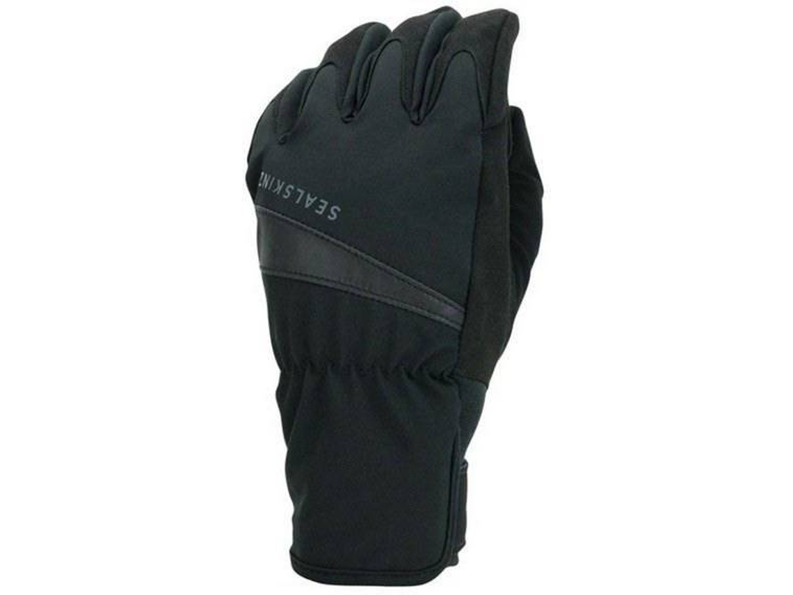 Guantes SEALSKINZ Impermeable Cycle Gri Negro