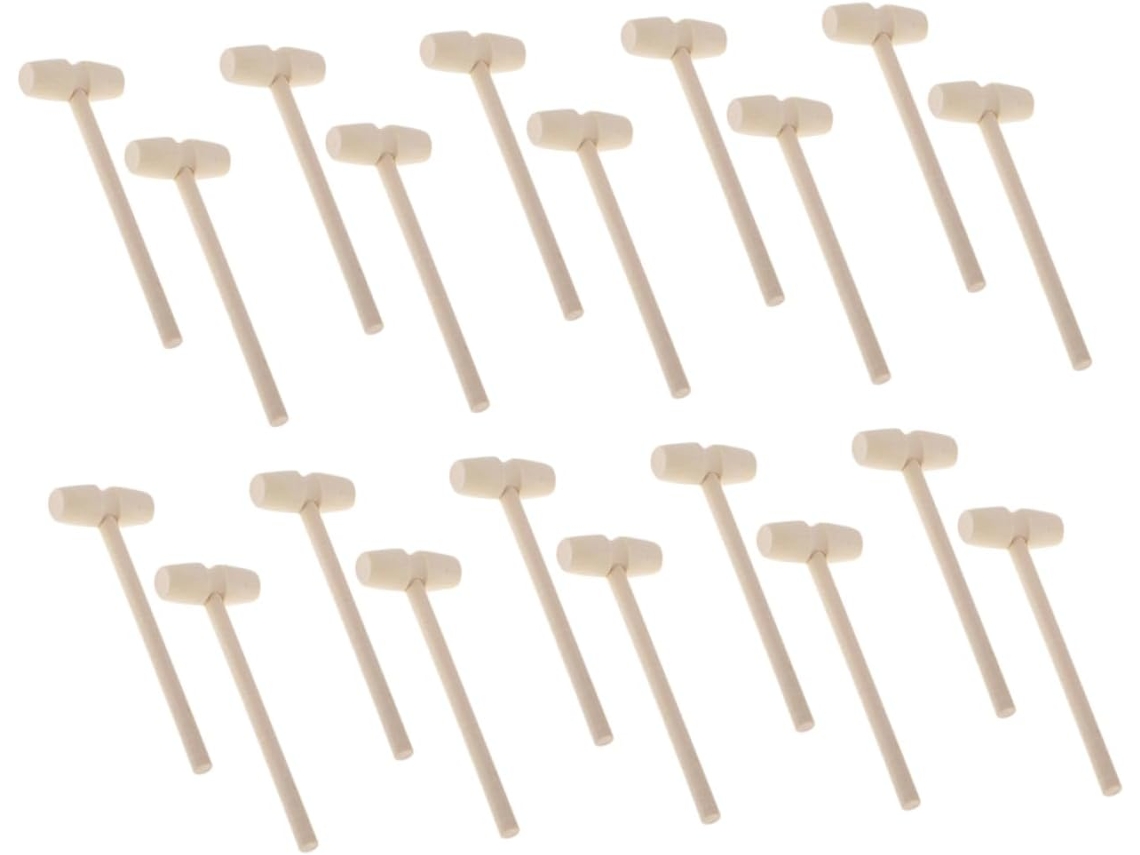 20 Piezas De Juguetes De Madera Para Juegos De Imitación Montessori, Para Niños Y Niñas