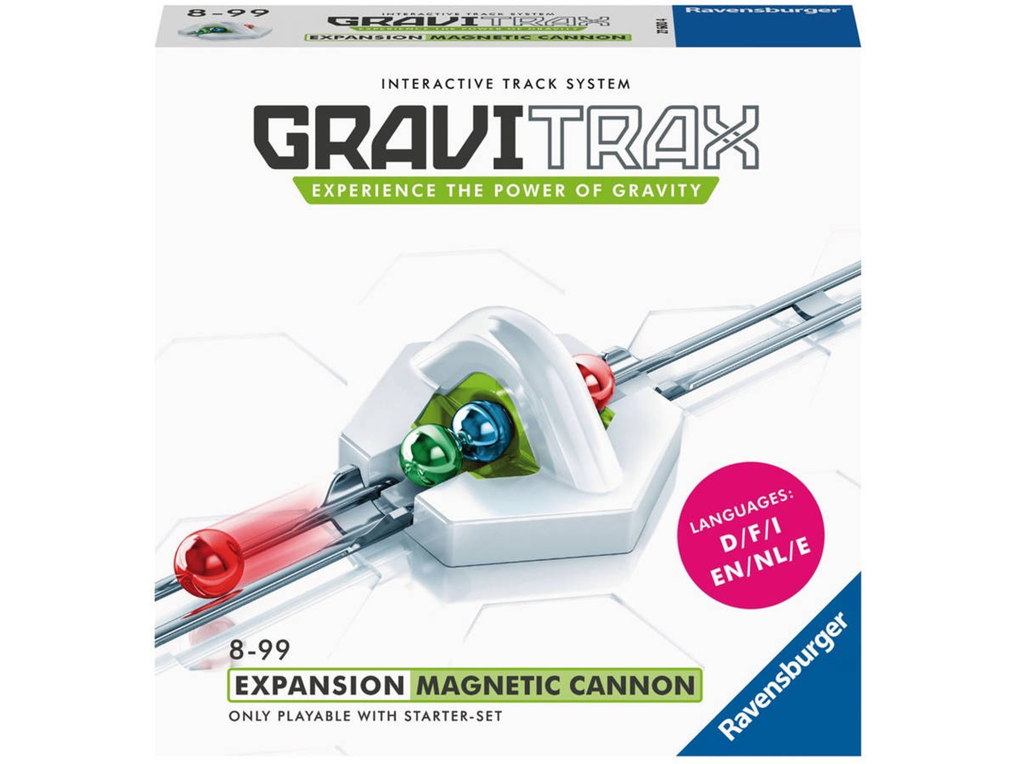 Juego de Construcciones RAVENSBURGUER GraviTrax Magnetic Cannon