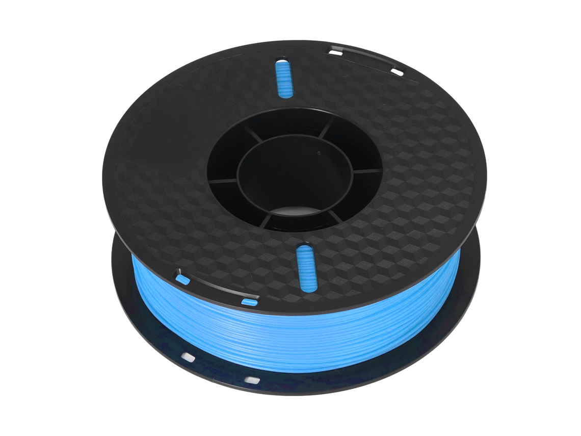 Filamento Pla 1.75mm Para Impresora 3d De Alta Precisión Incoloro Consumible De Impresión 1kg Azul Cielo