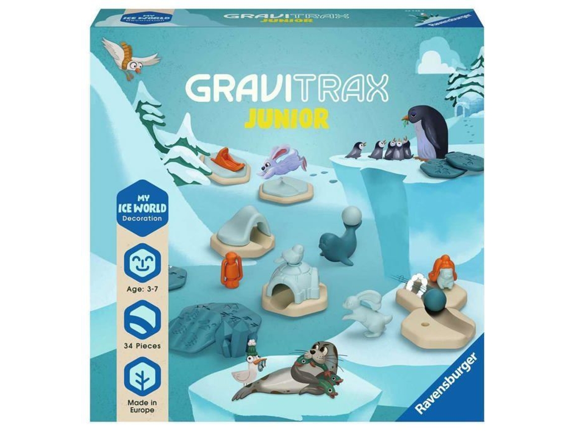 Juego De Montaje Ravensburger Gravitrax Junior 3 Años Pista De Bolitas Ecológico