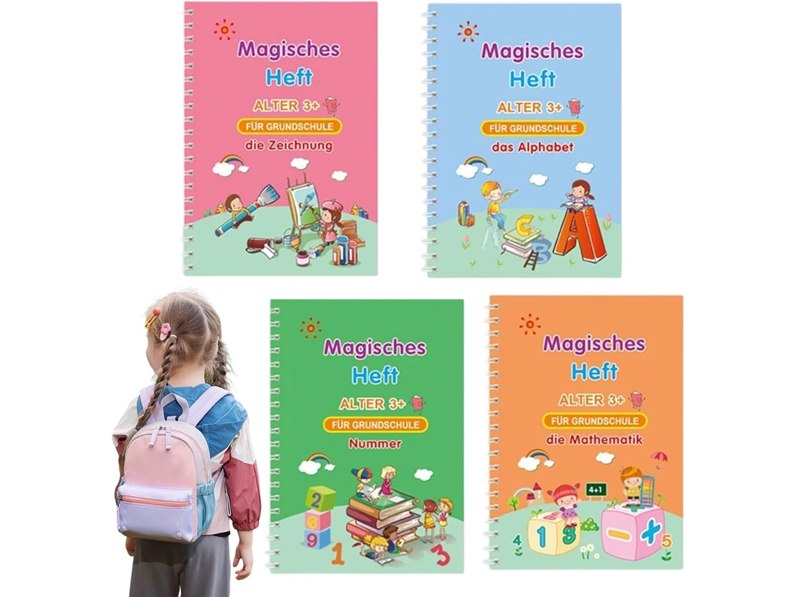 Cuadernos De Escritura Genéricos Con Ranuras Mágicas