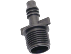 10 Adaptadores Macho De 1/2 Pulgada Para Mangueras Agua Microjardines