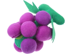 Juguete sensorial con forma de uva para niños, fabricado en tela no tejida, ligero. CHABERLU