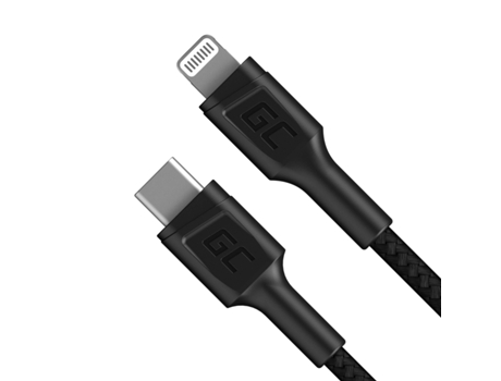 Adaptador Lightning GREEN CELL Negro
