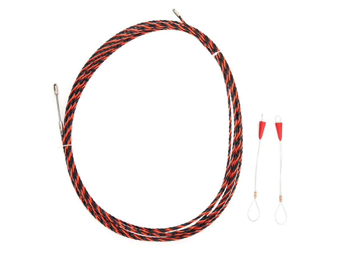 Hilo Electric Threader Dispositivo de enhebrado para electricistas con 2 cables de 25 m.