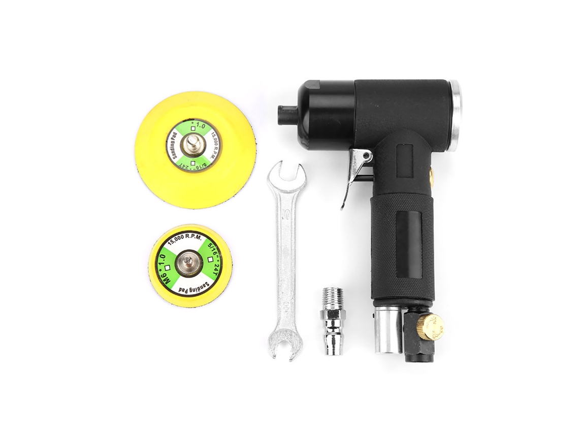 Mini Lijadora Neumática Angular De 2/3 De Pulgada Para Pulido Superior.
