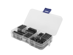 2026horizon-kit De 66 Zócalos De Chips Ic Dip Con Pines Planos Componentes De Circuito Integrado 2.54mm