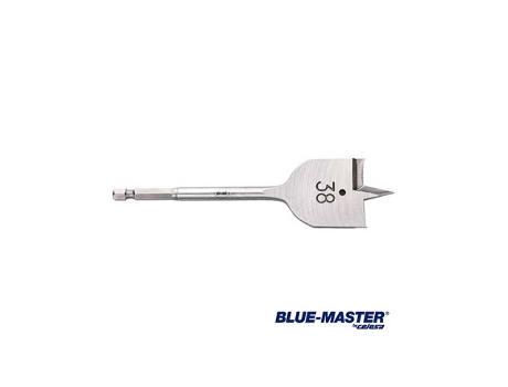 Broca Madera Standard Plana Hexagonal Funda BLUE-MASTER