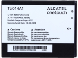 Bateria Alcatel Li-Ion TLi014A1 One Touch 4010D 4030D 5020D 4012D 1400mAh