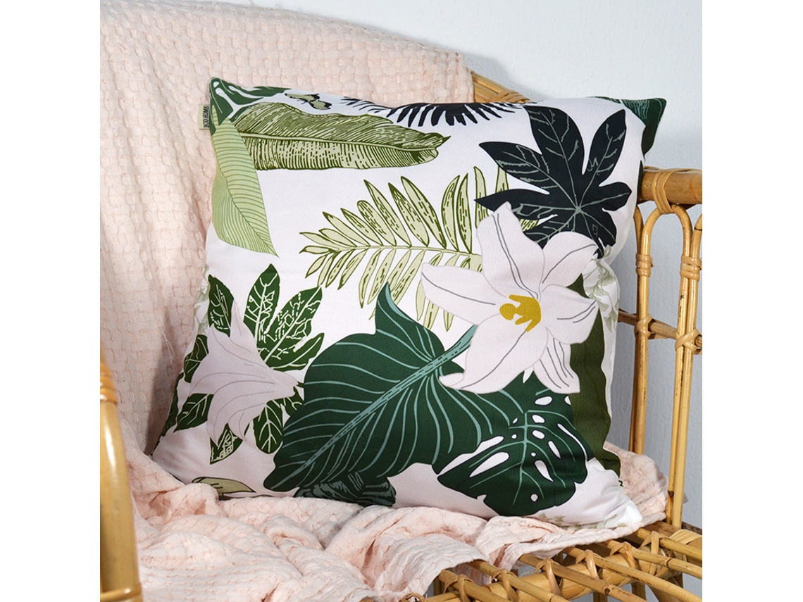 Funda de cojín Soft Greenery A-2 BOD HOME