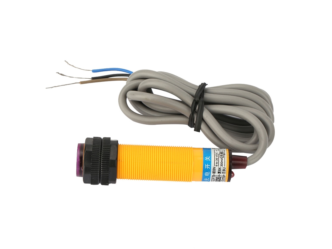 Sensor Fotoeléctrico De Proximidad E3f Ds20p1 Switch Pnp Normalmente Abierto Reflexión Difusa